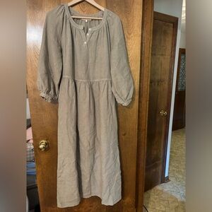 Gillian Stevens linen dress